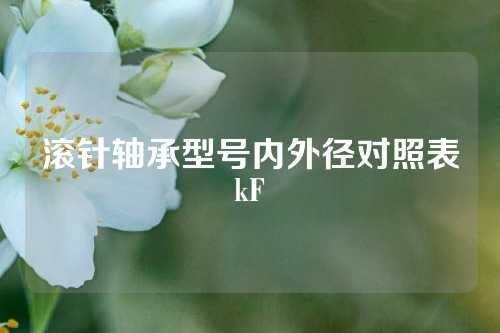 滾針軸承型號(hào)內(nèi)外徑對(duì)照表kF