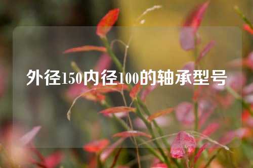 外徑150內(nèi)徑100的軸承型號(hào)