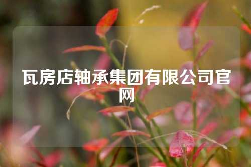 瓦房店軸承集團(tuán)有限公司官網(wǎng)